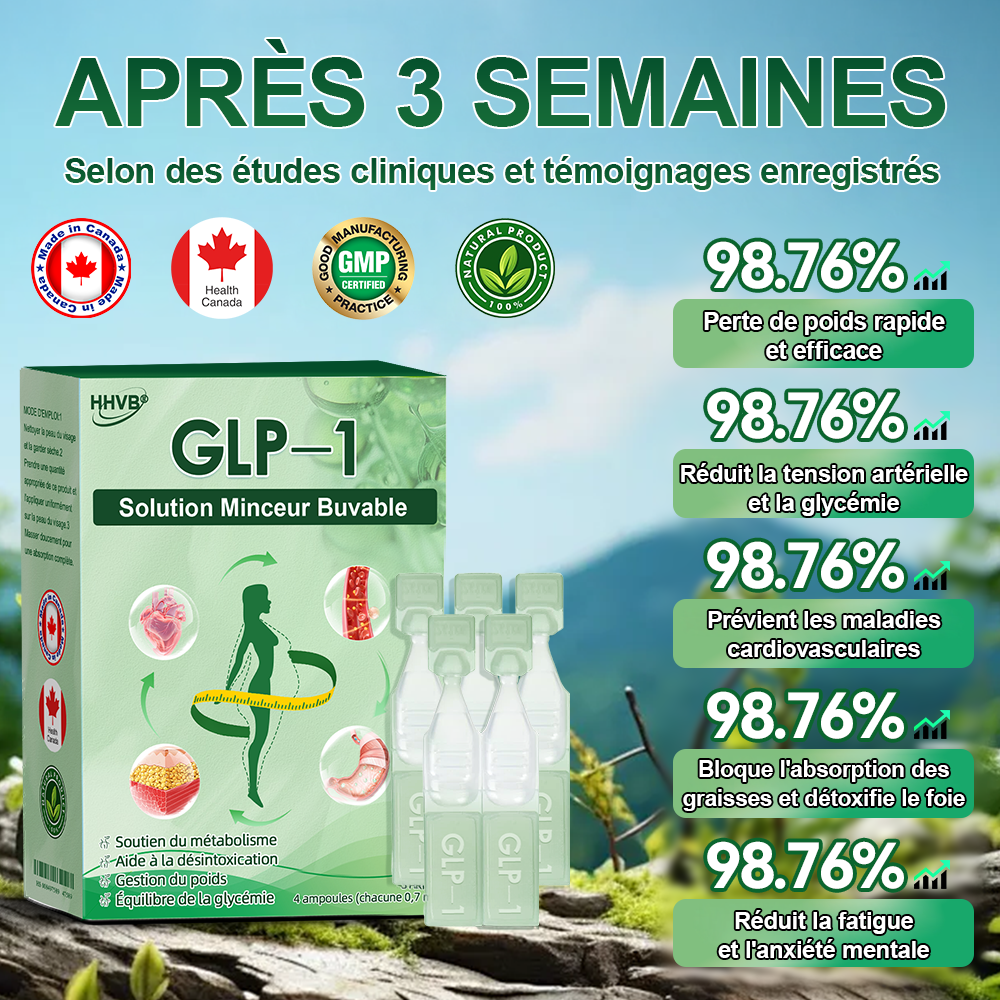 Il ne reste que 10 boîtes !⏰ Profitez d’une remise exclusive de 30 % !Recommandé par des endocrinologues : 4 à 6 boîtes pour stabiliser la perte de poids et éviter la reprise. Dernière chance avant l’an prochain !N’attendez plus !🔥