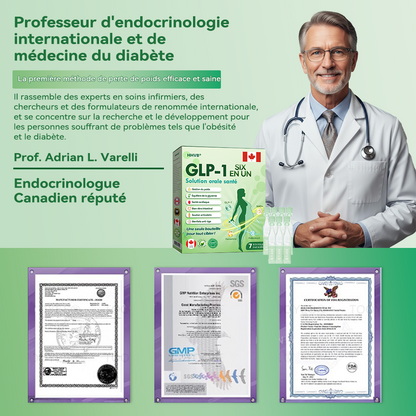 Boutique officielle|𝐻𝑯𝐕𝐁®🔬𝐆𝐿𝑃-1 SIX IN-ONE Solution de santé liquide oral (Juste une dose par jour, changements visibles en 7 jours) ✅ Pour l'obésité, la santé cardiovasculaire, le diabète, l'apnée du sommeil, les problèmes articulaires, et plus encore